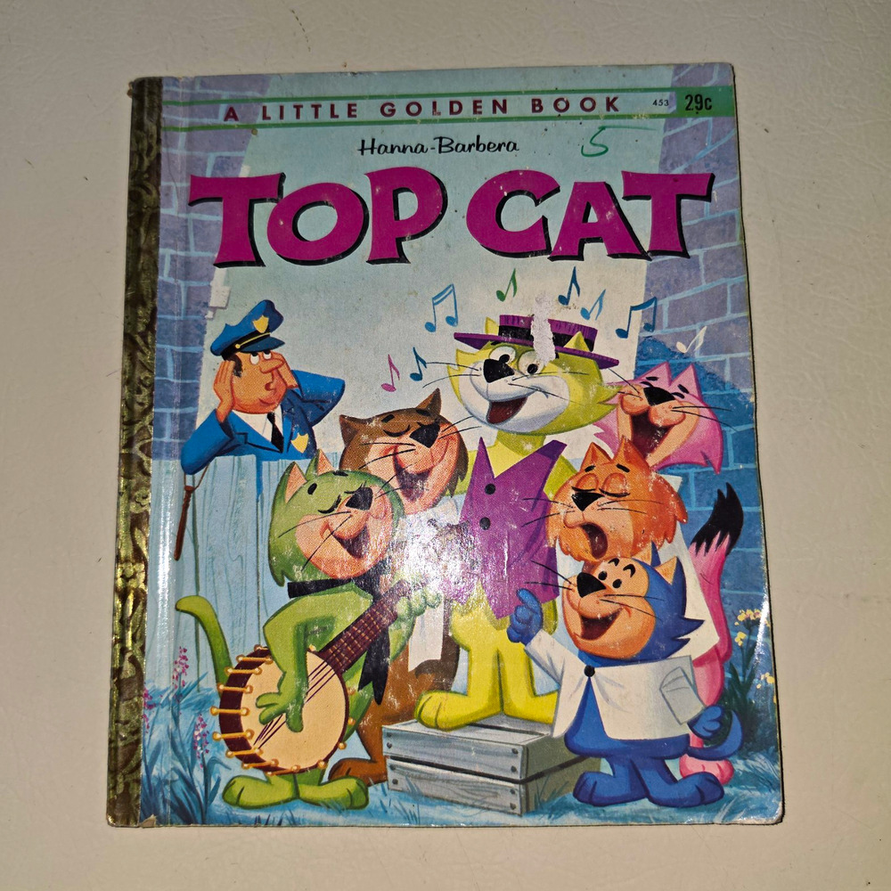 A Little Golden Book: Top Cat by Carl Memling (1962, Hardcover) Illustrated